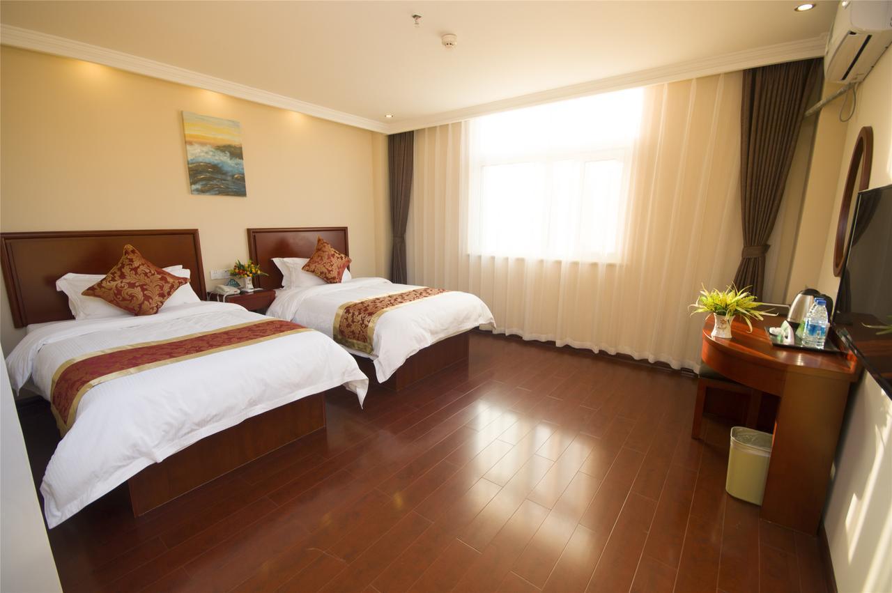 Greentree Inn Shandong Heze Mudan Road Bus Terminal Station Express Hotel Exterior foto