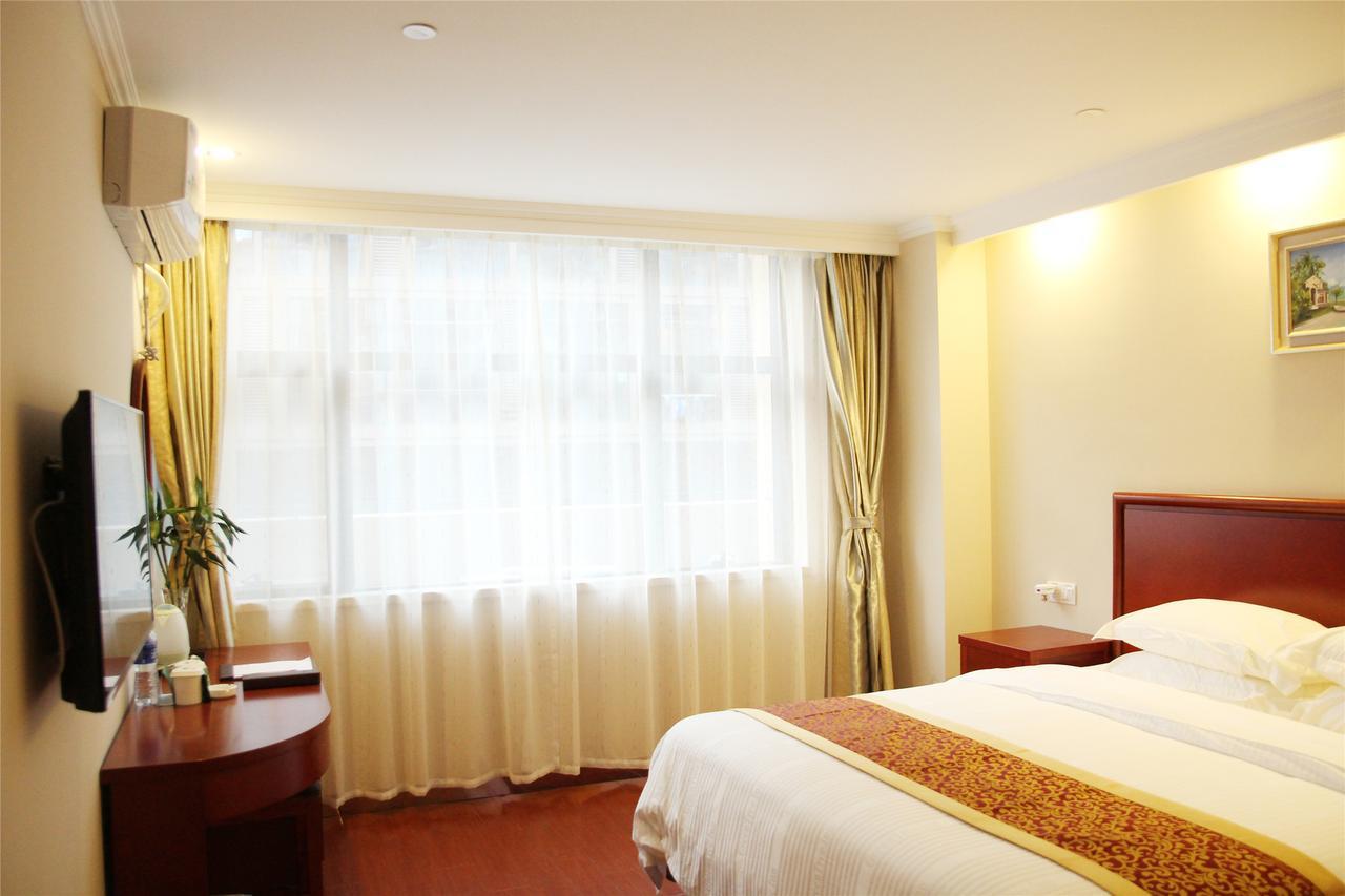 Greentree Inn Shandong Heze Mudan Road Bus Terminal Station Express Hotel Exterior foto